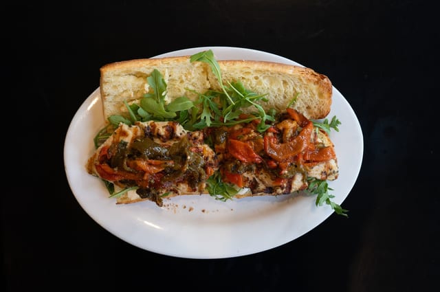 Roasted Peppers Sandwich.