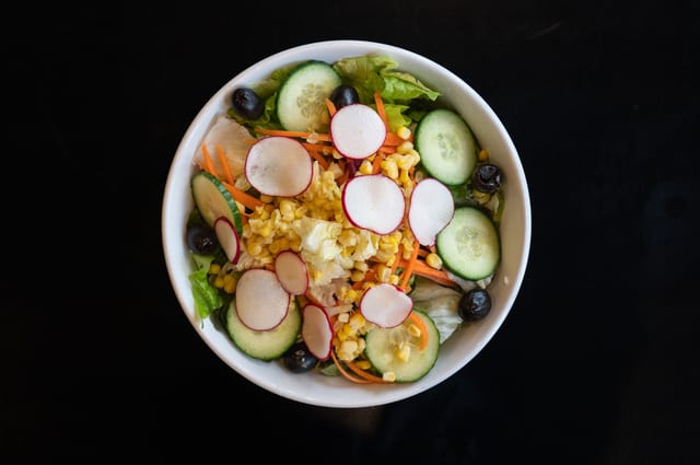 Mixed Green Salad.