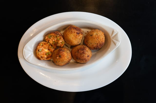 Arancini Spinach.