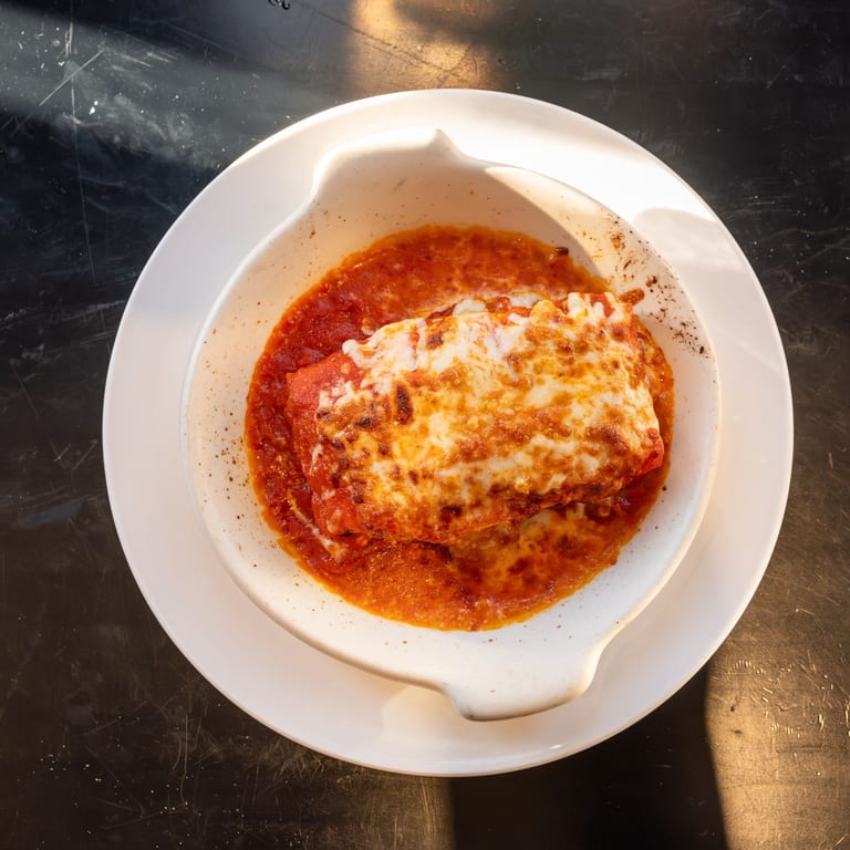 Delicious Lasagna Made Fresh