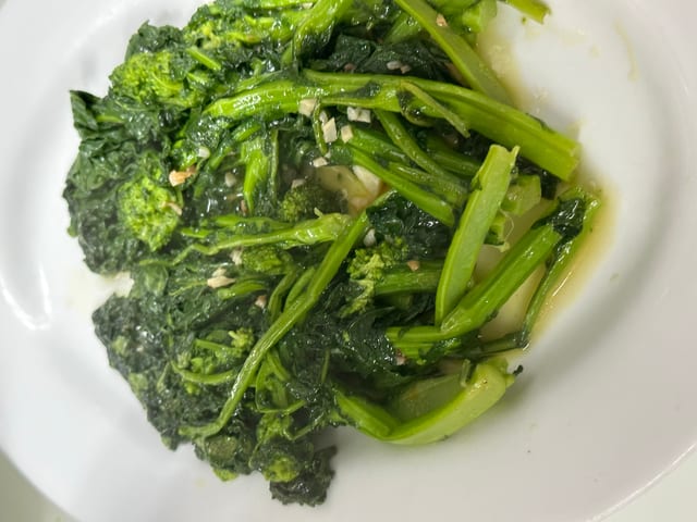 Broccoli Rapa.