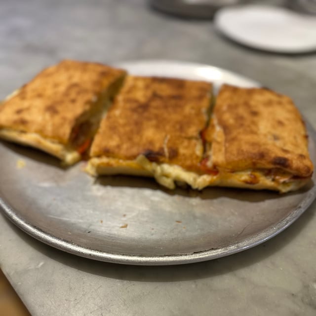 Romana Stuffed Pizza.