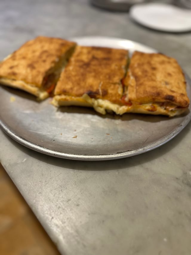 Romana Stuffed Pizza.
